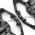Mountain Bike Pedals - Dual Function Bicycle Flat and Clipless Pedals, 9/16" Compatible with SPD for Road Mountain BMX