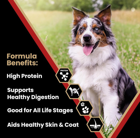 Victor Super Premium Dog Food, Nutra Pro, Gluten Free, High Protein Low Carb Dry Food for Active Dogs, 15lbs