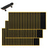 Sinbana 60pcs Fingerboard Grip Tapes, 11x3.8cm/4.33x1.5in Strong Adhesive Anti Slip Stickers PET Backing