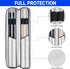 Jaffzora Pool Cue Case, Pool Stick Carrying Case Holds Butts and Shafts, Billiard Cue Bag with Shoulder Straps