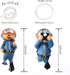2-Pack Cute Little Diver Aquarium Decorations | Floating Accessories for Fish Tanks