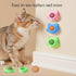 9PCS Catnip Toys, 360 Rotatable Silvervine Ball Kitten Chew Treat for Indoor Dental Care