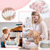 80 (36 18 Inch) Sabary Cat Litter Box Bags Jumbo Kitty Pan Liners with Drawstring Sturdy Hdpe Material for Cat Pet