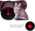Bigladious 3 Way Cat Tunnel Collapsible Fun Pet Play Tube Toys for Cats, Kittens, Puppies & Rabbits - Portable Tunnel