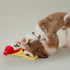 CHEWFFON Interactive Snuffle Sausage Dog Toy, Crinkle Puzzle Enrichment Toy with Treat Pockets, Nose Work Toy