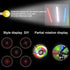 SANNIX 84pcs/7 Sets Bicycle Spoke Skins Wraps, Reflective Kids Road Mountain Bike Wheel Decoration Reflectors