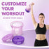 Yes4All Adjustable Kettlebell Sets for Strength Training - Versatile Kettlebells for Workouts