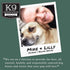 K9 Connoisseur Dog Bones Natural Long Lasting Meaty Beef Knee Cap Bone Treats Bundled with Slow Roasted Beef Lung Bites