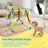8 19.5"x19.5"x19.5" Liitrton Puppy Play Gym - Small Dogs Play Gym with Hanging Toys, Indoor Puppy Jungle Gym