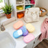 Fansoftiks 500 Paper,5 Sheets Colorful Disposable Soap Boxes Hand Cleaner Fragrance Mini Color Soap Papers for school