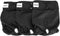 Avont 3 Pack Washable Female Dog Diapers, Premium Reusable Doggie Period Panties, Large, Black