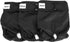 Avont 3 Pack Washable Female Dog Diapers, Premium Reusable Doggie Period Panties, Large, Black