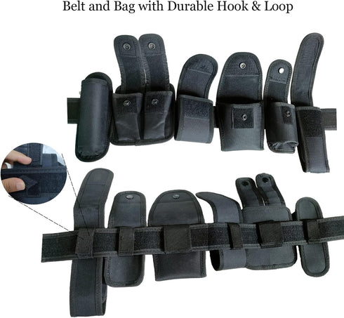 ZGJINLONG Tactical Utility Belt,Versatile Police Security Guard Military Modular Equipment System Molded Duty Belt