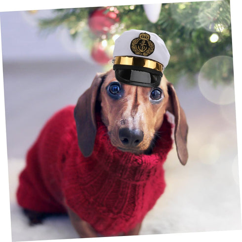 BESTOYARD Pet Headpiece Kitten Accessories, Dog Cap, Sun Hat, Cosplay Accessories for Halloween Costumes