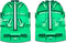 Outus 2 Pack Golf Ball Line Marker Tool Marking Putting Alignment Tool Golf