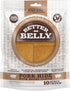 Better Belly Pork Hide Chips, 10 Ounce, Digestible Pork Hide for Dogs (P-94450)