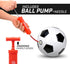 6 Pack 3, 4, 5 GoSports Classic Black and White Soccer Balls - Single or - Sizes with Ball Pump