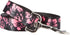 Buckle-Down Pet Leash - Weathered Hibiscus Black/Pink - 6 Feet Long - 1" Wide