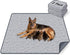 LOOBANI 2 Packs Extra Large Washable Pee Pads for Dogs 48"x48", Non-Slip