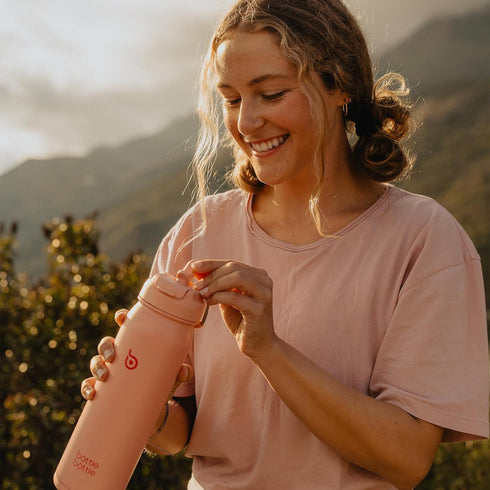 24oz BOTTLE BOTTLE Insulated Water Bottle Stainless Steel Sport Water Bottle with Straw and Adjustable Lid Daily Pill