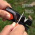 SHARPAL 101N 6-In-1 Pocket Knife Sharpener & Survival Tool, with Fire Starter Ferro Rod, Whistle & Diamond Sharpening