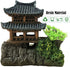 Classical Resin Castle Decorations - Realistic Details Castle for Fish Tank Aquarium Accessories