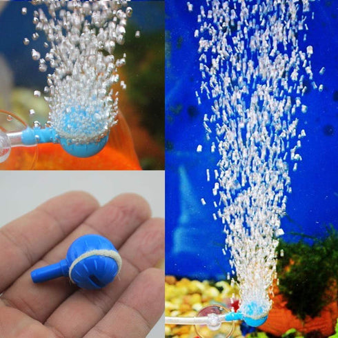 Practical Air Bubble Increaser for Aquarium Fish Tank - Adjustable Oxygen Increase Ball Air Pump Accessory