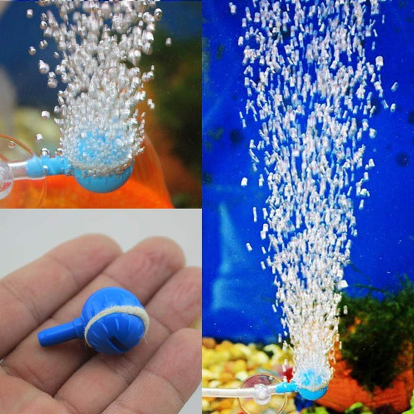 Practical Air Bubble Increaser for Aquarium Fish Tank - Adjustable Oxygen Increase Ball Air Pump Accessory