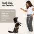 Hands Free Dog Leash with Treat Pouch Waterproof Cross Body & Waist Leash for Dog Walking and Training with Poop Bag
