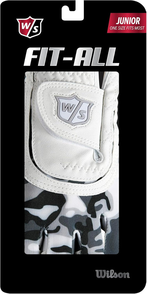 Wilson Staff Junior Fit All Camo Golf Glove