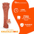 Nylabone Textured Knuckle Bone Power Chew Toy for Dogs, X-Large, Bacon Flavor, 1 Count