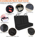 RNYXKDLF Hammock Dog Car Seat Cover, Back Seat Extender for Dogs,Dog for Car Backseat, Non Inflatable Dog seat Cover