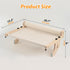 SMARTBEAN Hammock Cat Scratch Window Perch, Sturdy Cats for Window, Scratching Posts for Indoor Cats. Easy to Adjust