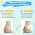 Yonvelt 10Pcs Set 100ml Gift-Set Mist Spray Brush Kit for Cats & Dogs, Hair Health & Grooming with Waterless Shampoo