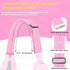 Lukovee Pet Sling, Hand Free Dog Sling Carrier Adjustable Padded Strap Tote Bag, Shoulder Bag with Safety Belt & Front