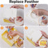 12 Randomly, Migipaws MigiBox Cat Toy with PopSkin, Interactive Kitten Toy for Indoor Cats, Automatic Pop Out Feathers