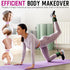 WALITO Ankle Resistance Bands with Cuffs, Ankle Weights for Women, Glutes Workout Equipment, Home Gym Exercise Equipment