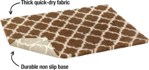 Van Ness Pets Vetbed Dog Bed, Cat Pad, Non-Slip, Self Warming, Machine Washable Crate Mat, 39.5" x 29.5"