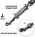Dog Leash with Soft Padded Handle for Medium Large Dogs, Short Training Leash with Spring