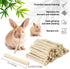 240g Chinchilla Sukh Sweet Bamboo Chew Sticks - Rabbit Chew Sticks & Bamboo Sticks for Rabbits, Natural Bunny Bamboo