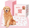 MIZOK 36x36 Puppy Pads Pink, Dog Pee Pads Leak-Proof with Quick-Dry Surface,