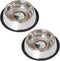 Iconic Pet Stainless Steel Non-Skid Pet Bowl, Rust Free, Odor Resistant for Dogs and Cats