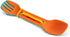 UCO Utility Spork 3-in-1 Combo Spoon-Fork-Knife Utensil, 2-Pack, Gold/Sky Blue