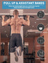 Pull Up Bands Set, Resistance Bands for Men & Women, Exercise Workout Bands for Muscle Training and Physical Therapy