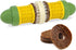 PetSafe Busy Buddy Cravin’ Corncob Dog Toy, BPA Free Rubber Treat Ring Chew Toy for Small to Large Dogs