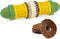 PetSafe Busy Buddy Cravin’ Corncob Dog Toy - Treat Ring Holding Chew Toy, BPA Free Rubber for Boredom Relief