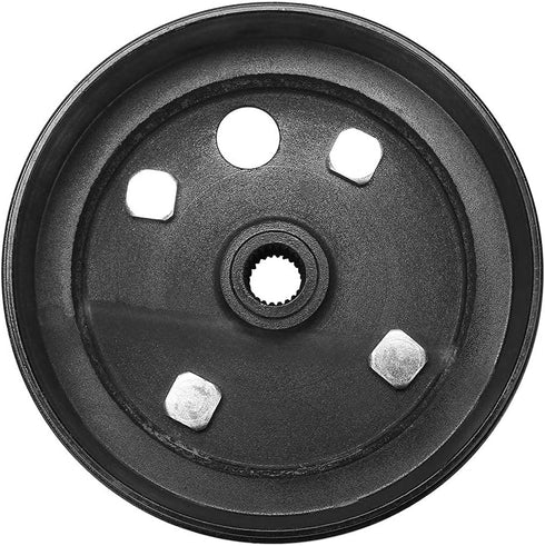 Golf Cart Brake Drum Hub Assembly for EZGO TXT PDS 1982-up Electric & 1982-1993 2-Cycle Gas, Replace OEM# 19186G1P