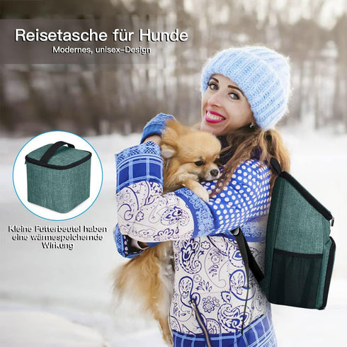 Backpack, Backpack Set 2 2 BAGLHERDog Travel Bag, Airline Approved Pet Supplies Dog Travel Accessories with Silicone