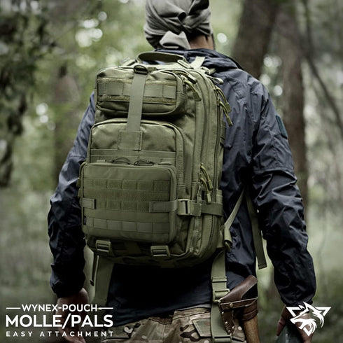 WYNEX Tactical Admin Molle Pouch, Medical EDC EMT Utility Bag Shell Design Attachment Pouches