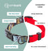Embark Adventure Dog Collar – Stylish & Durable Nylon Collars for Small Dogs, Adjustable with Strong Buckles